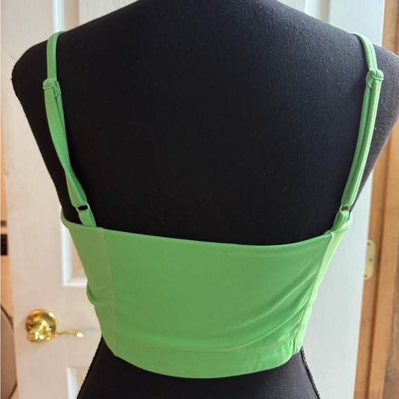 Green Women's Sports Bra - Picture 2 of 3
